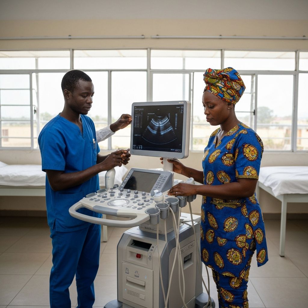 Medical equipment installation in hospital